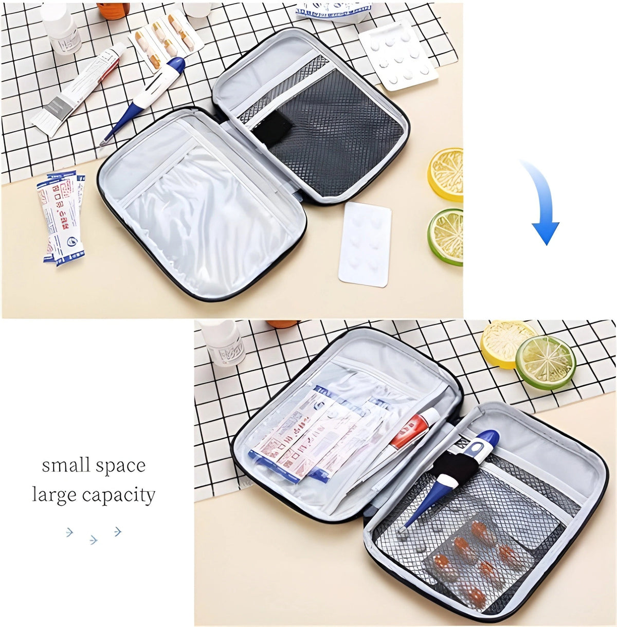 Mini Portable Medical Bag for Outdoor Camping Hiking Home Travel