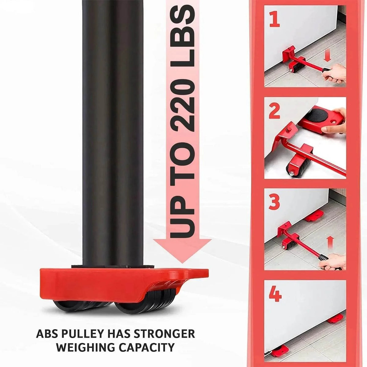 Furniture Lifter Mover Tool Set Heavy Duty - Liveonease