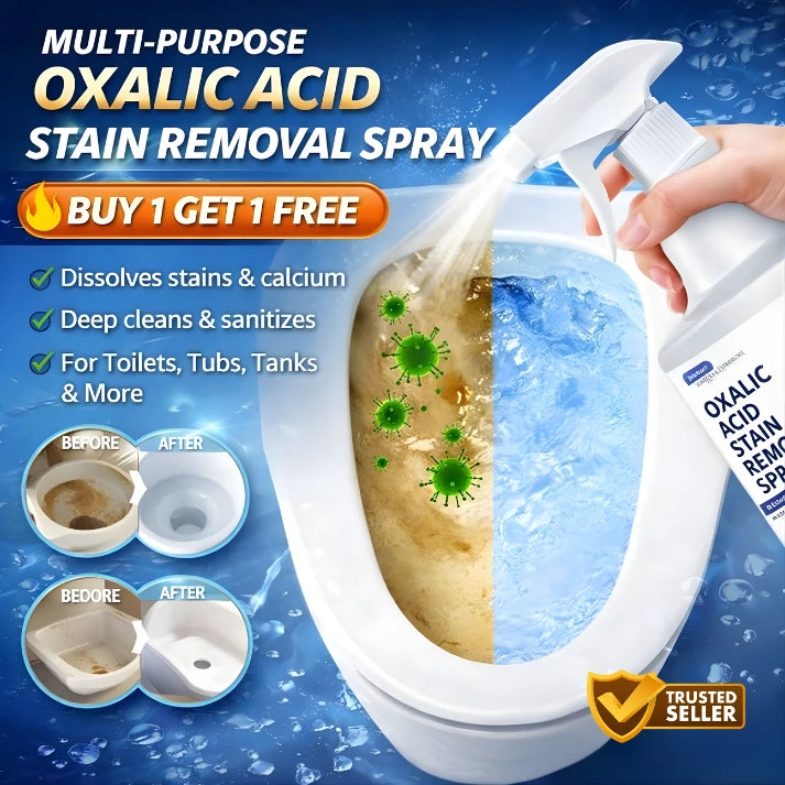Multi-Purpose Oxalic Acid Stain Removal Spray 200ML (Pack of 2)