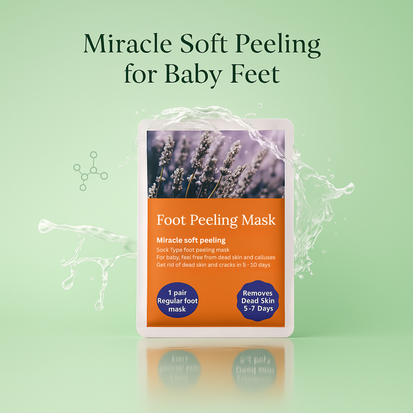 Exfoliating Foot Mask Hydrating Sock Pedicure