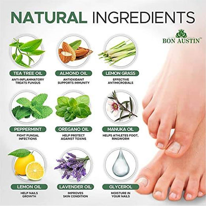 Nail Serum for Long healthy & fungus free nails - Liveonease
