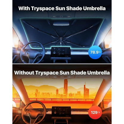 Universal Car Sunshade Umbrella - Liveonease