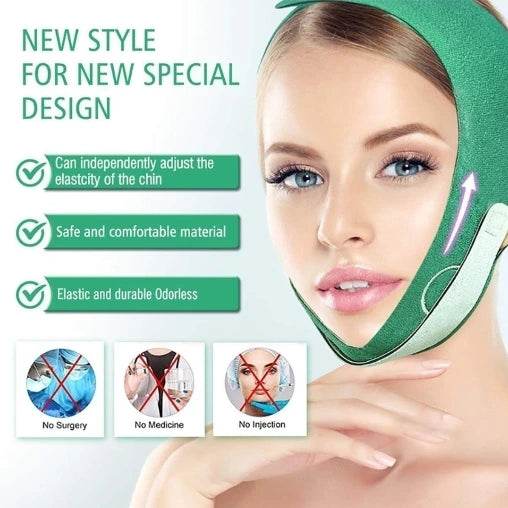 Face Lifting Mask for Defined Chin and Age Lines - Liveonease