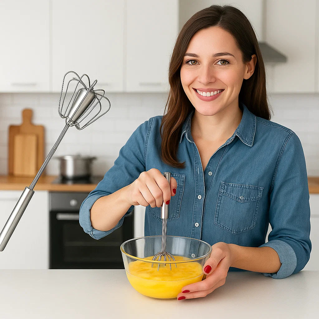Manual Kitchen Hand Whisk Mixer