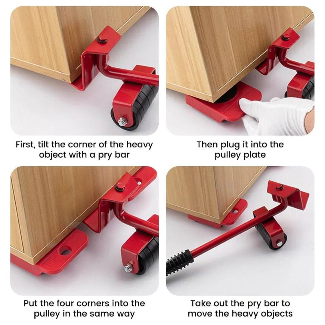 Furniture Lifter Mover Tool Set Heavy Duty - Liveonease
