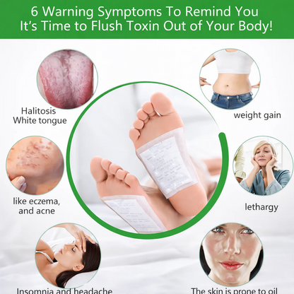 Premium Detox Foot Patches (Pack of 10) BUY 1 GET 1 FREE
