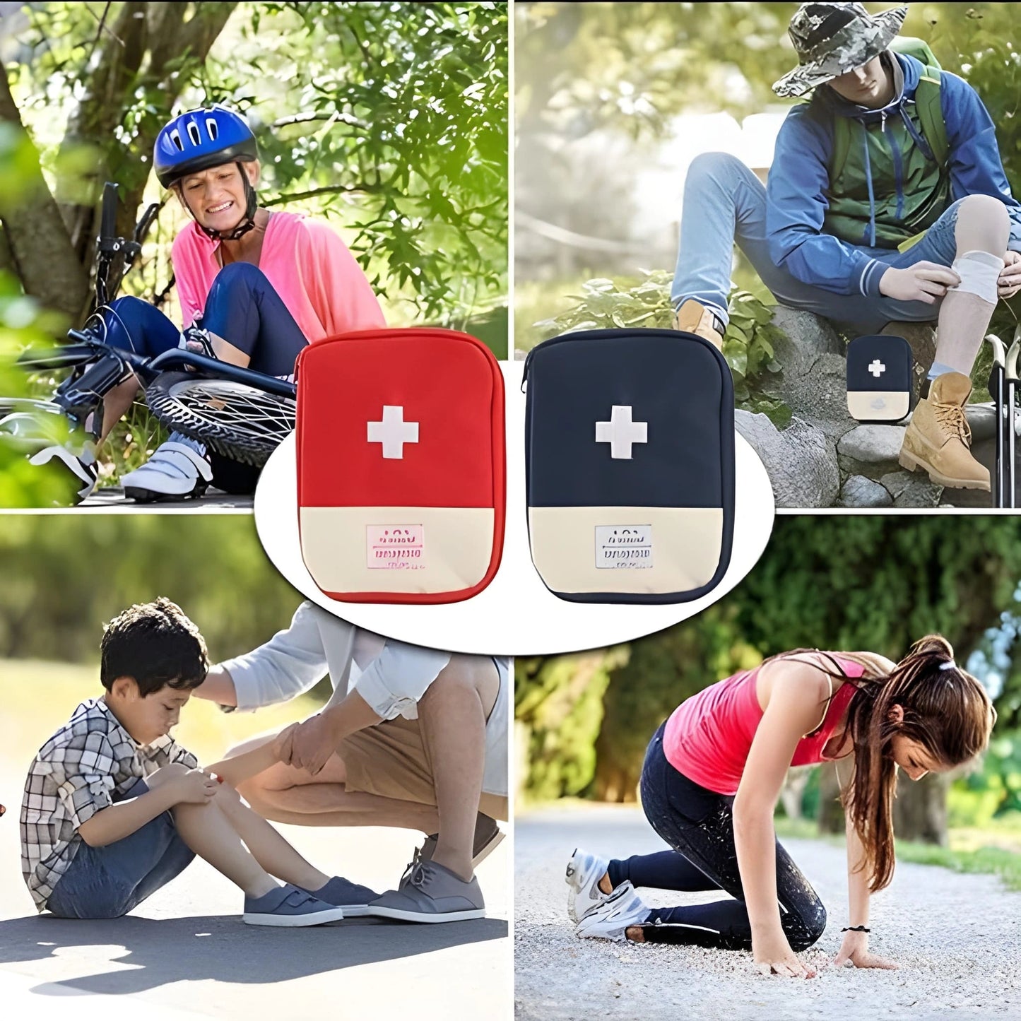 Mini Portable Medical Bag for Outdoor Camping Hiking Home Travel