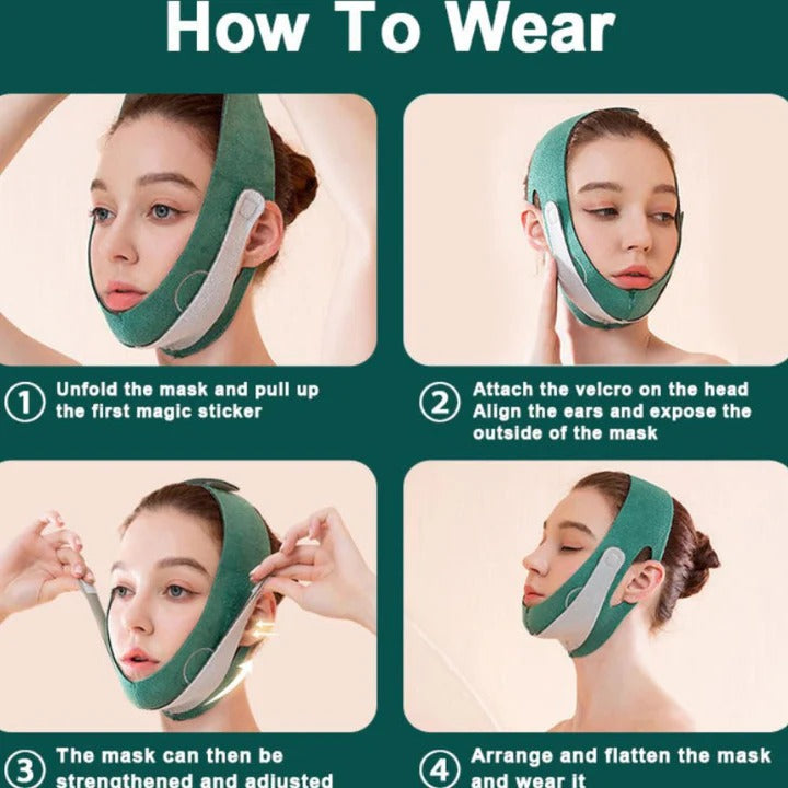 Face Lifting Mask for Defined Chin and Age Lines