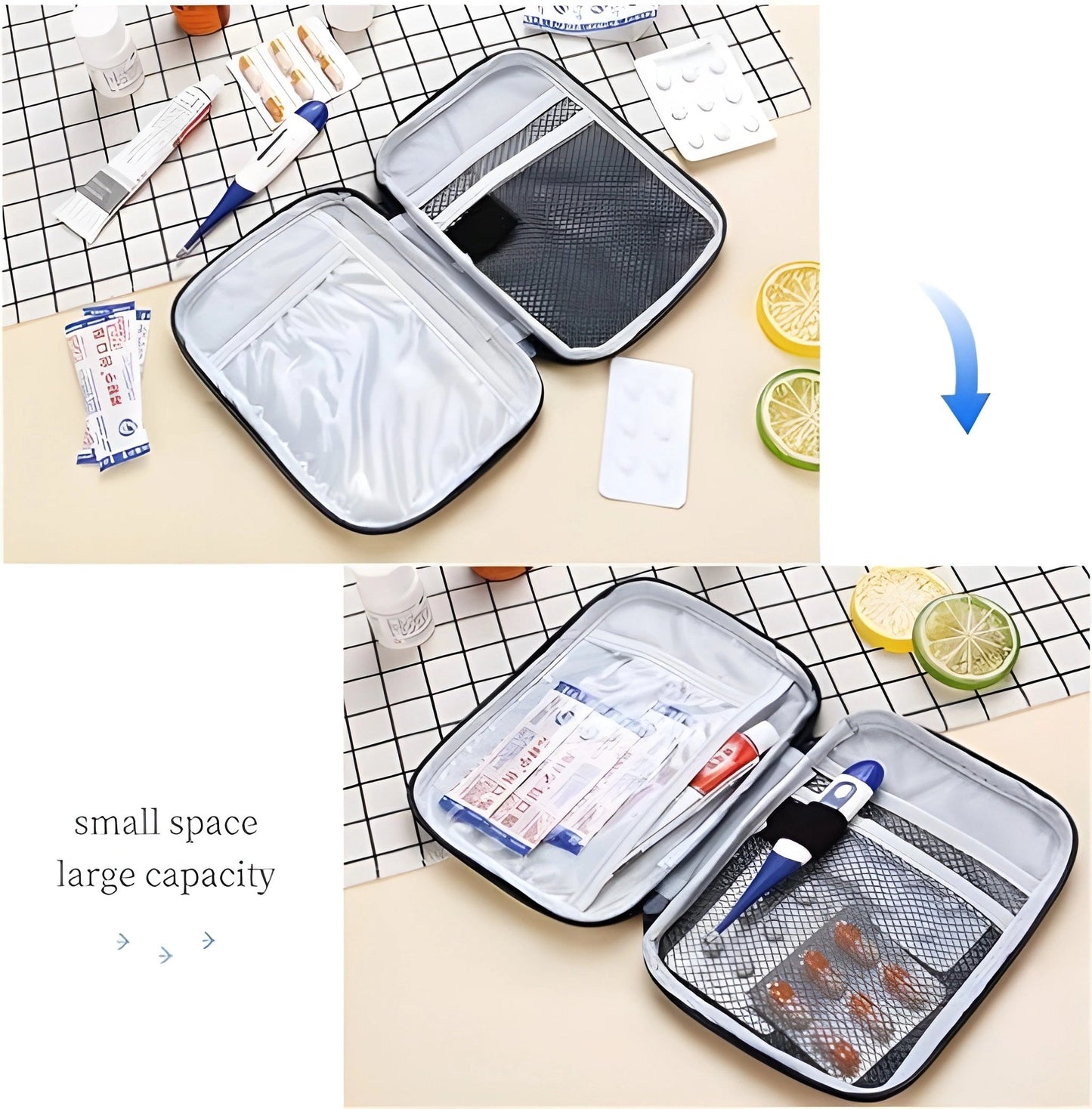 Mini Portable Medical Bag for Outdoor Camping Hiking Home Travel