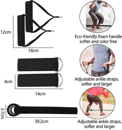 Resistance Bands Set for Home Workout COMPLETE SET