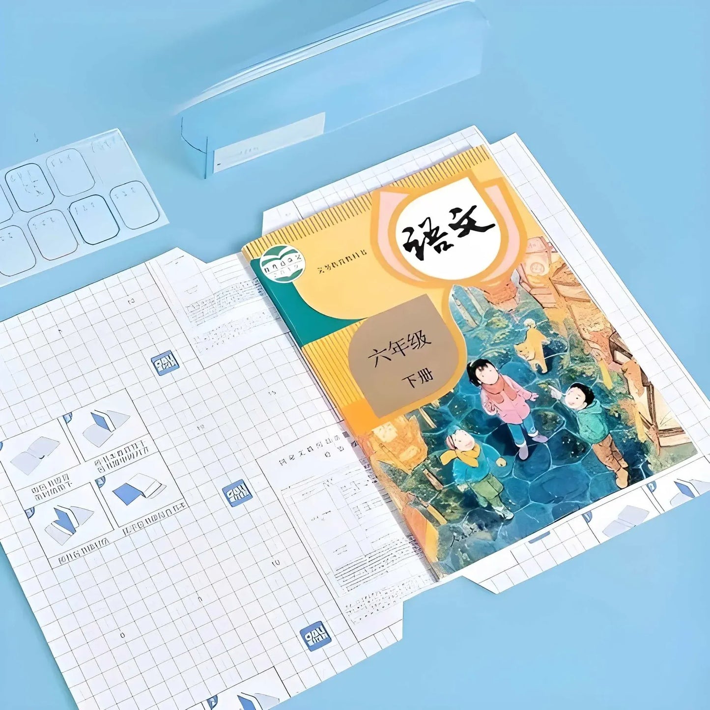 SmartGadgets Transparent Book Cover Film (30 Pcs) 📚
