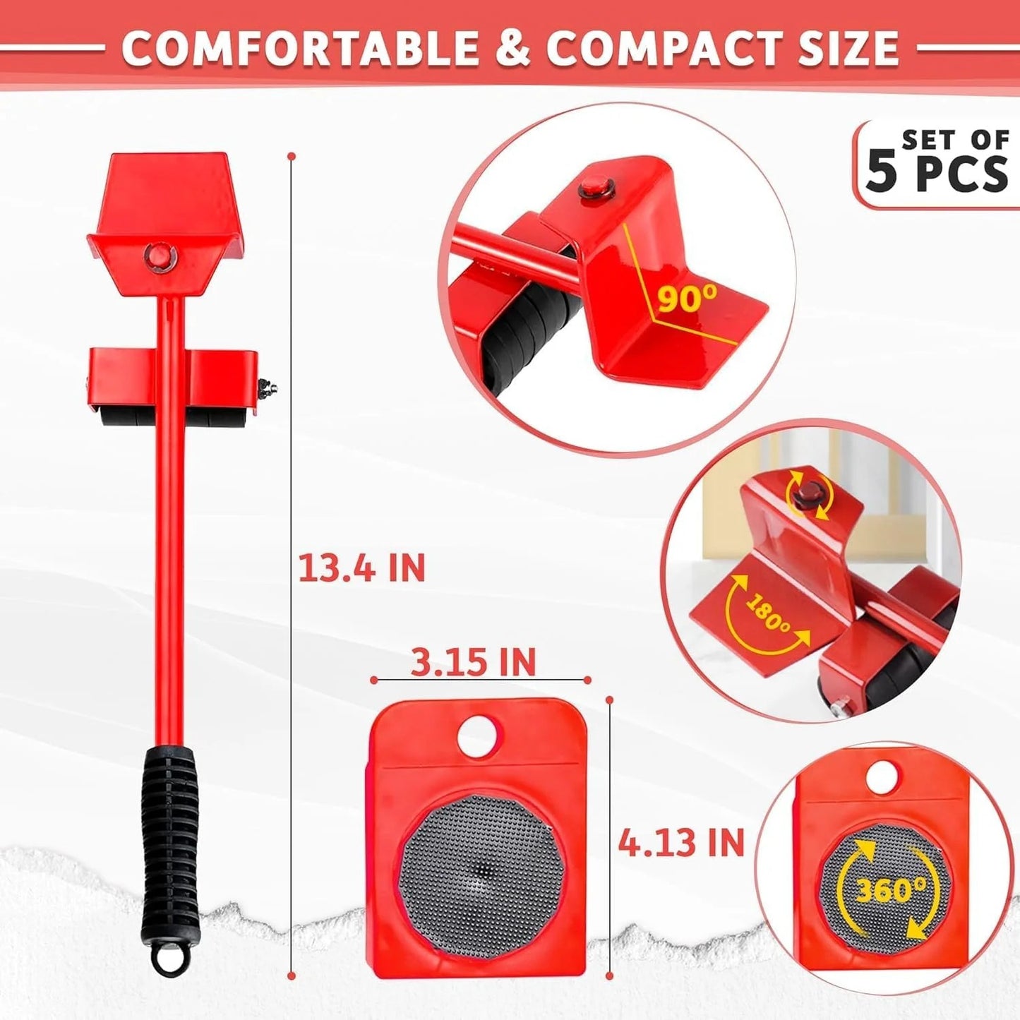 Furniture Lifter Mover Tool Set Heavy Duty